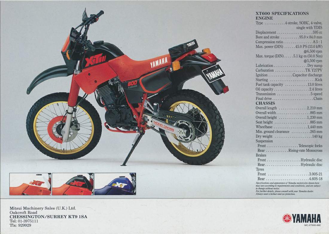 6 объявлений о продаже Yamaha XT